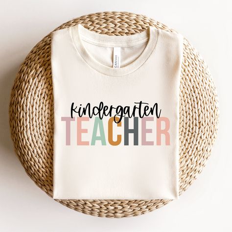 Elementary Teacher Gifts, School Counselor Gifts, Teacher Gift Back To School, Preschool Teacher Shirts, Preschool Shirts, Preschool Teacher Gifts, Back To School Gifts For Teachers, Counselor Gifts, Teaching Second Grade