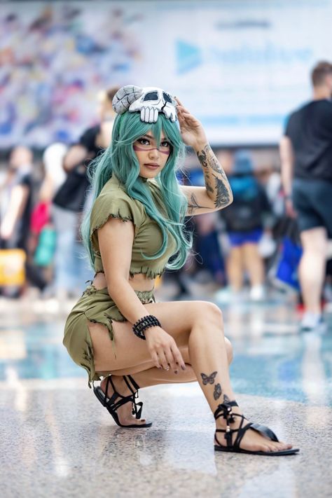 #bleachmanga #anime #cosplay bleach anime nelliel Bleach Anime Cosplay, Cosplay With Mask Anime, Nel Cosplay Bleach, Neliel Bleach Cosplay, Nelliel Bleach Cosplay, Nel Bleach Cosplay, Woman Cosplay Ideas Anime, Bleach Cosplay Female, Nelliel Cosplay