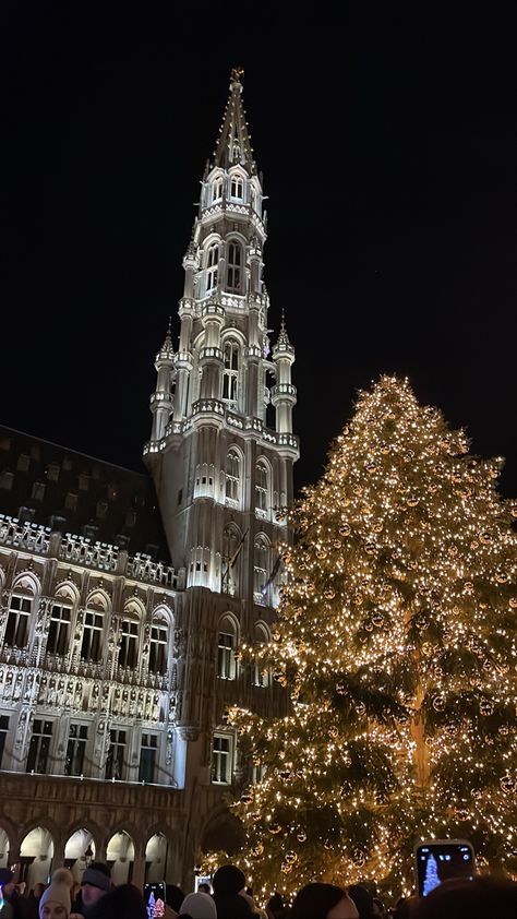 Brussels Christmas Aesthetic, Christmas In Brussels, Brussels Belgium Aesthetic Winter, Brussels Christmas Market, Brussels Winter, Belgium Winter, Belgium Christmas, Brussels Christmas, Brussels Belgium Travel