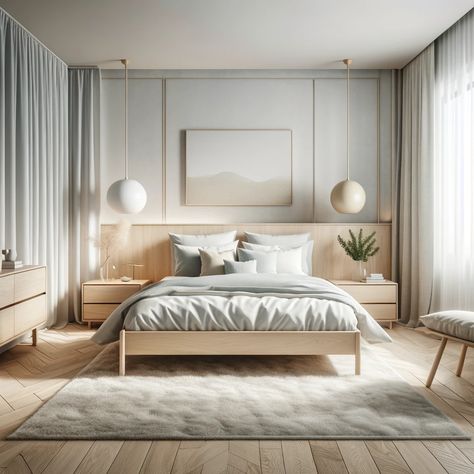 Looking to transform your bedroom with a touch of modern elegance? Check out these 15 stunning ideas for modern and minimalist bedroom furniture that are sure to elevate your space. From sleek platform beds to minimalist dressers and nightstands, these designs embody simplicity and sophistication. Fall in love with the clean lines, neutral color palettes, and sleek finishes that create a calming and contemporary atmosphere. Discover the perfect pieces to create your dream bedroom retreat! Dressers And Nightstands, Dresser Minimalist, Minimalist Bedroom Furniture, Organic Modern Style, Bedroom Furniture Ideas, Modern Minimalist Bedroom, Teenager's Room, Scandinavian Bedroom, Interior Bedroom