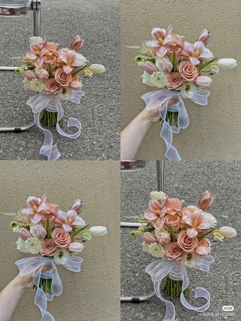 Wedding Buket, Bunga Wedding, Wedding Jawa, Korean Bouquet, Wedding Flower Types, Small Wedding Bouquets, Flower For Wedding, Bouquet Arrangement, Prom Corsage