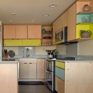 Another view of the maple kitchen. #kerfdesign Plywood Design, Plywood Kitchen, Custom Pantry, Maple Kitchen, Modular Kitchen Designs, Modular Kitchen Design, New Kitchen Designs, Kitchen Remodel Design, Design Page