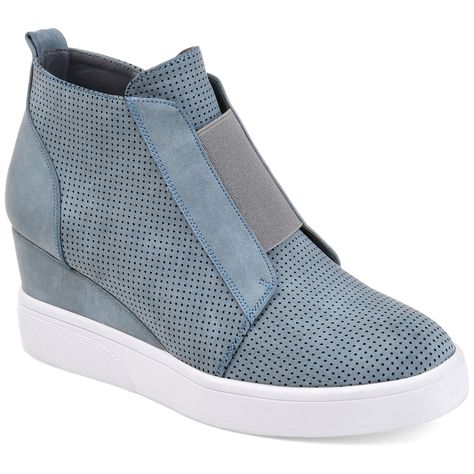 Wedge Sneakers Style, Womens Wedge Sneakers, Sneaker Displays, Athleisure Women, Womens Pumps, Womens Tennis, Athleisure Fashion, Women Sneakers, Comfortable Sneakers