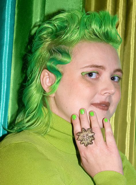 Green Man Ring | SS23 Limited Edition | Tatty Devine – Tatty Devine The Green Man, Tatty Devine, Man Ring, Bubble Necklaces, Jewelry Making Kit, Statement Art, Make Your Own Jewelry, Green Man, Too Late