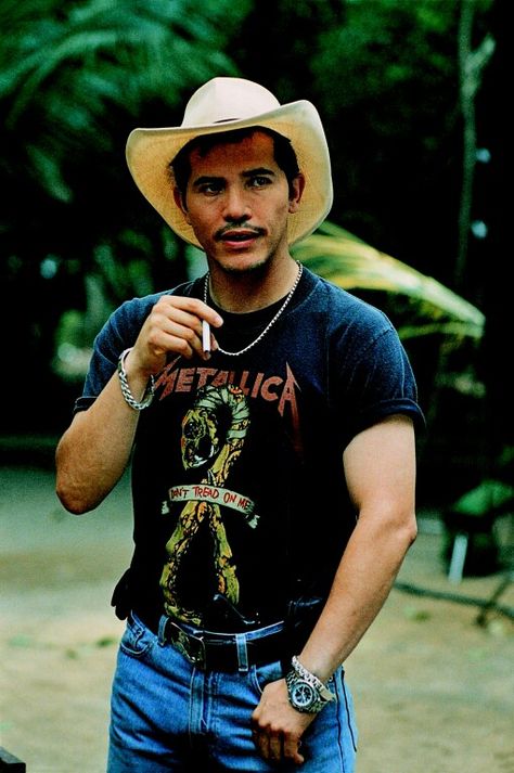 Damage Movie, Americana Fashion Men, Cowboy Outfit For Men, John Leguizamo, Mens Western Wear, Sick Clothes, Modern Cowboy, Collateral Damage, Urban Cowboy