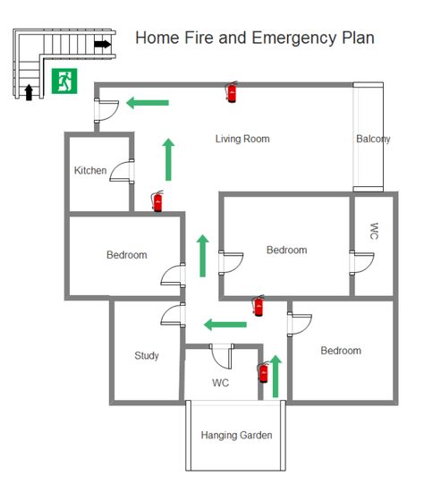 Use the ideal tool to make the perfect home emergency evacuation diagram effortlessly. Learn some tips for effective emergency preparedness. Family Safety Plan, Emergency Evacuation Plan, Emergency Preparedness Plan, Office Floor Plan, Hotel Floor Plan, Evacuation Plan, Business Plan Template Free, Plans Architecture, Emergency Evacuation