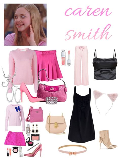 Outfits To Wear To The Mean Girls Movie, Mean Girls Inspo Outfits, Karen Smith Outfit Ideas, Karen Mean Girls Outfit, Mean Girls Outfits Inspiration, Karen Smith Outfit, Mean Girls Inspired Outfits, Mean Girls Dress To Impress, 2000 Style Outfits