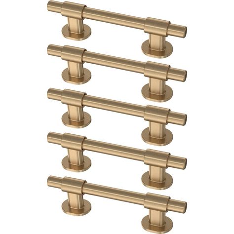 Franklin Brass Adjusta-Pull(TM) 1-3/8"-4" Center to Center Bar Pull Multipack & Reviews | Wayfair Cabinet Repair, Adjustable Drawer, Bar Drawer, Brass Bar, Entryway Hallway, Champagne Bronze, Black Cabinets, Cabinet And Drawer Pulls, Cabinet Drawers