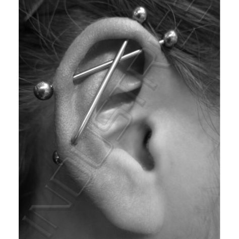 Black Cat Personality, Arm Cuff Jewelry, Industrial Piercing Jewelry, Hip Thigh Tattoos, Cool Piercings, Industrial Piercing, Thigh Tattoos Women, Cuff Jewelry, White Eyes