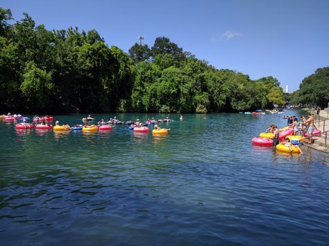 Comal River, Texas Adventure, River Pictures, New Braunfels Texas, Tubing River, Down The River, Thrill Seeker, New Braunfels, Texas Travel