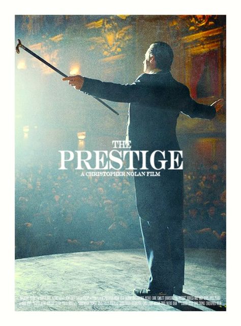 CHRISTOPHER NOLAN 2006 - The Prestige The Prestige Movie, Christopher Nolan Movies, Nolan Movies, Nolan Film, Period Films, Epic Movie, Movies Worth Watching, See Movie, Alternative Movie Posters