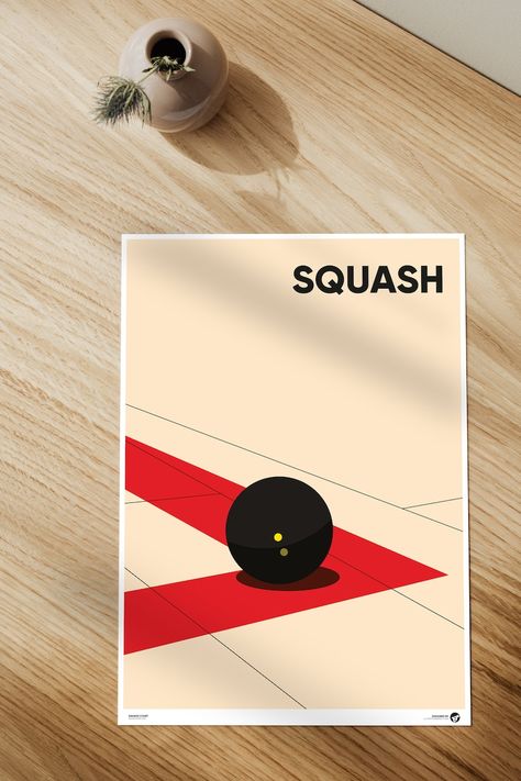 Squash Court, Squash Game, Squash Print, Sport Print, Sport Poster, Poster, Print, Illustration, Gift, Gift Idea, Wall Print, Decoration - Etsy.de Squash Sport Wallpaper, Squash Sport, Squash Game, Squash Court, Squash Rackets, Idea Wall, Print Illustration, Sports Prints, Sports Wallpapers