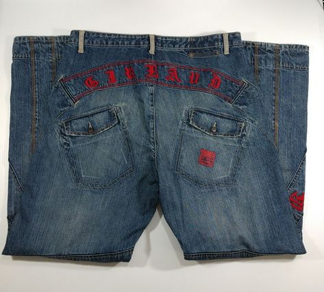 Baggy Blue Jeans, Girbaud Jeans, Francois Girbaud, Marithe Francois Girbaud, Street Fashion Men Streetwear, Men Streetwear, Vintage Clothing Men, American Eagle Jeans, Mens Denim Short