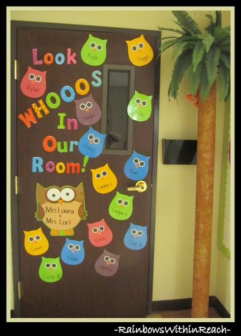 owl classroom theme | ... OWL freebies for your classroom. Here's the direct link to all of her Preschool Door, Owl Theme Classroom, Owl Classroom, Infant Classroom, School Door Decorations, Preschool Rooms, Toddler Class, Preschool Bulletin, School Doors