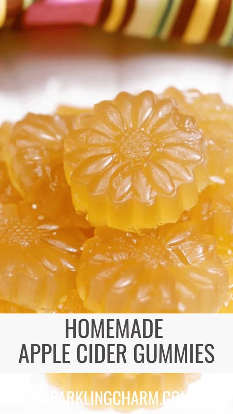 Apple Cider Vinegar Honey Gummies. Avoid the squish face and get all the benefits of Apple Cider Vinegar. Try this easy recipe! #applecidervinegar #gummies #apples #goodforyou #anappleaday #healthythings #apples #applecidervinager #applecider #healthyliving #viatmains #healthyideas #healthyyou #selfcare Honey Gummies, Apple Cider Gummies, Apple Cider Vinager, Benefits Of Apple Cider Vinegar, Benefits Of Apple Cider, Benefits Of Apple, Apple Cider Vinegar Benefits, Gummies Recipe, Homemade Apple Cider