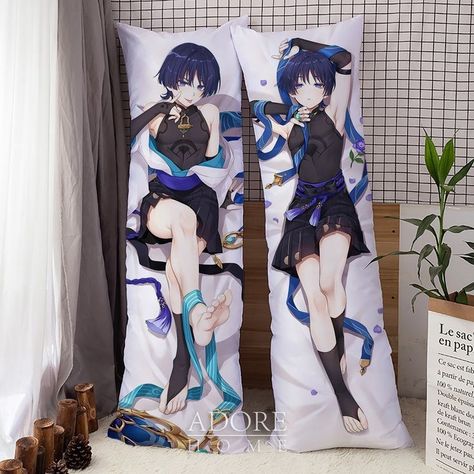 Wanderer Body Pillow, Heizou Body Pillow, Kazuha Body Pillow, Wanderer Genshin Impact Official, Wanderer Full Body Genshin, Wanderer Ritual, Scaramouche Body Pillow, Genshin Body Pillow, Wanderer Pillow