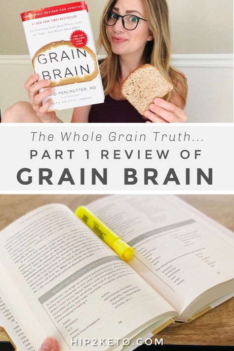 Grain Brain Diet Plan Food Lists, Grain Brain Diet Plan, Grain Brain Recipes, Low Carb Grain, Grain Brain, Brain Book, Keto Diet List, Beginner Meal Planning, Paleo Life