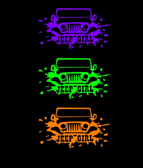 Jeep Girl 5x8 sticker offered in multiple colors Jeep Mountains Tattoo, Jeep Sticker Ideas, Jeep Decals For Women, Funny Jeep Decals, Girl Jeep Wrangler, Jeep Graphics, Jeep Life Decal, Jeep Wrangler Stickers, Jeep Tattoo