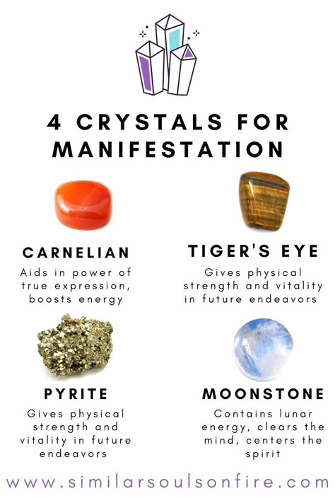 Good Crystals For Manifesting, Crystals For Manifesting, Protective Crystals, Malinda Williams, Crystal Healing Chart, Powerful Manifestation, Crystals For Manifestation, Crystal Uses, Malibu Rum