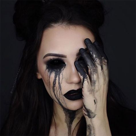 15+ Witch Halloween Makeup Looks, Styles, Ideas & Trends 2019 - Idea Halloween Witch Halloween Makeup, Halloweenský Makeup, Halloween Make-up Looks, Styles Ideas, Emotional Photography, Sfx Makeup, Halloween Makeup Looks, Halloween Make Up, Witch Halloween