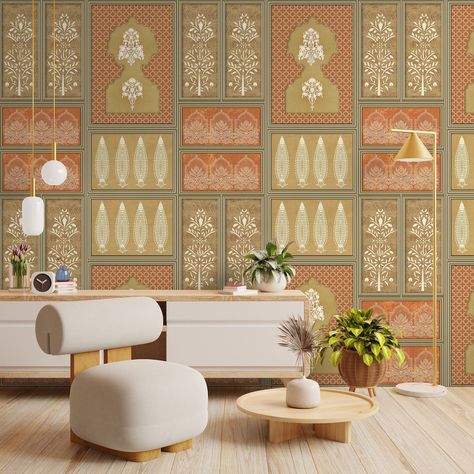 This Wallpaper item by ChristyWallStore has 198 favorites from Etsy shoppers. Ships from India. Listed on Aug 12, 2024 Wall Wallpaper Texture, Indian Inspired Decor, Indian Interior Design, Indian Luxury, Art Deco Color, Wallpaper For Home, Indian Living Rooms, Indian Interiors, Thick Wallpaper