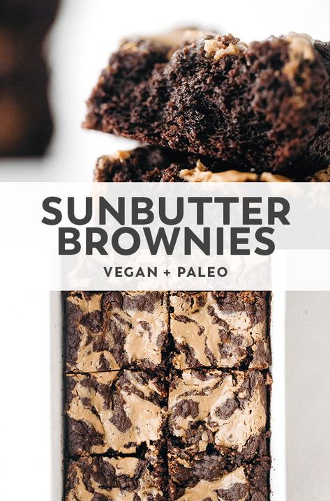 Sunflower Butter Recipes, Sunbutter Recipes, Flourless Brownie, Decadent Cheesecake, Sunflower Seed Butter, Recipe Cheesecake, Raw Brownies, Sunflower Butter, Heath Bars