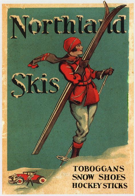 Vintage Ski Poster, Inspiration for Invites Sport Poster Ideas, Log Cabin Interior Ideas, Cabin Interior Ideas, Antique Skis, Sky Poster, Vintage Skiing, Vintage Ski Posters, Log Cabin Interior, Ski Print