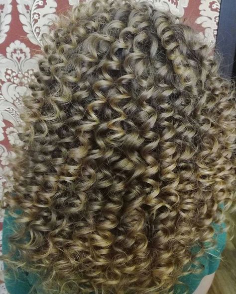 Curly Permed Hair, Long Perm, Hair Perms, Wavy Perm, Long Hair Perm, Tiny Curls, Spiral Perm, 4c Hair Care, Permed Hair