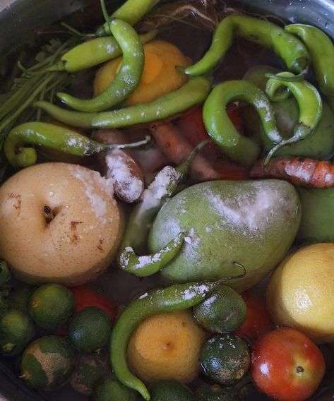 Giving the veggies a baking soda wash 🌿🍂🥬🥭🍐 Washing Veggies, Nutritionist Branding, Baking Soda, Branding, Baking, On Instagram, Quick Saves, Instagram