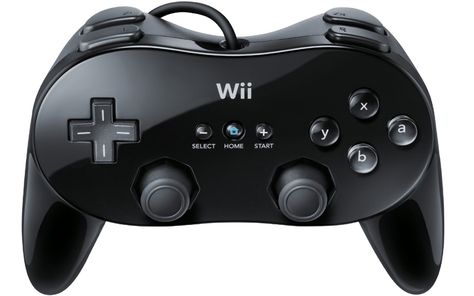 Black Wii Classic Controller Pro showing all buttons Nintendo Controller, Wii Game, Gamecube Games, Wii Remote, Wii Games, Game Remote, Extreme Couponing, Wii Controller, Video Game Accessories