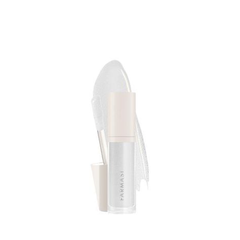 Lip Plumper Gloss 00 Glass - Farmasi | Farmasi Lip Plumper Gloss, Zingiber Officinale, Face Palette, Melaleuca Alternifolia, Plumping Lip Gloss, Lip Plumper, Lip Gloss, Lips, Glass