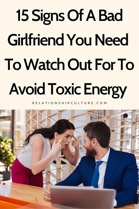 Here are the signs of a bad girlfriend and toxic girlfriend who doesn't have your best interests at heart or cares about you Qualities Of A Good Girlfriend, I’m A Bad Girlfriend, Am I A Bad Girlfriend, How To Be A Good Girlfriend, Toxic Girlfriend, Better Relationship Tips, Bad Girlfriend, Relationship Tips For Women, Better Relationship