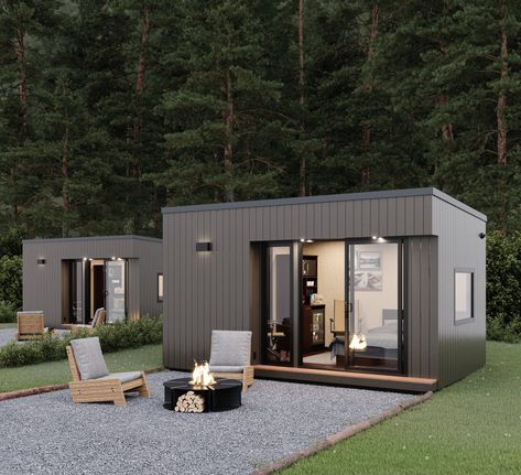 The Sixteen BnB — Mini Office Office Backyard, Home Office Shed, Work Home Office, Micro Homes, Office Shed, Studio Shed, Modern Shed, Granny Flats, Mini Office