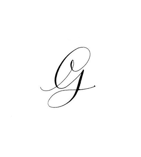 G Signature Ideas, Letra G Aesthetic, G Initial Tattoo, G Letter Tattoo, Cursive G, Letter G Tattoo, G Signature, G Initial, Tattoo Machine Tattoo