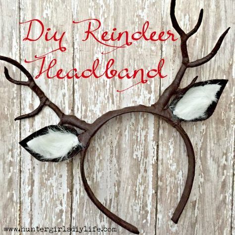 20 Fun and Scary Halloween Headband Tutorials | Easy DIY Craft Tutorial Idea | Handmade | Halloween Costume | Headpieces | Fun and Scary | for Kids | For Adults Costume Headpieces, Diy Reindeer, Meme Costume, Handmade Halloween Costumes, Last Minute Halloween Costume, Reindeer Costume, Scary Kids, Deer Costume, Last Minute Halloween