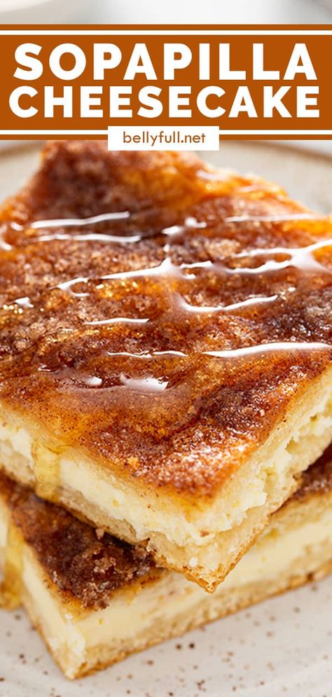 Mexican Dessert Recipes Easy, Sopapilla Cheesecake Bars, Sopapilla Cheesecake, Churro Cheesecake, Cream Cheese Bars, Mexican Desserts, Cheese Bar, Mexican Dessert Recipes, Mexican Dessert