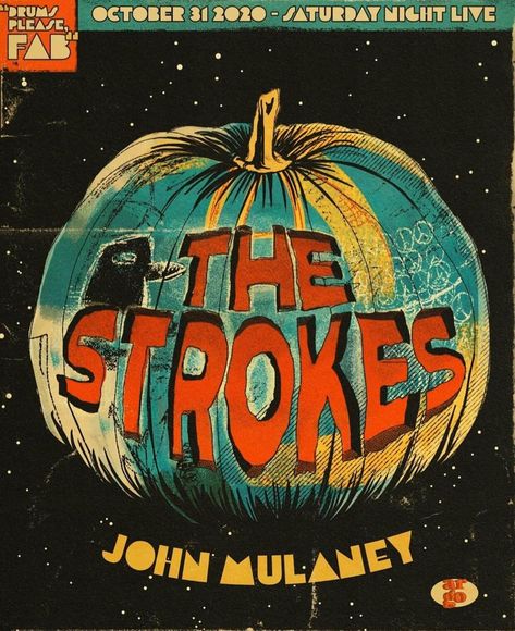 The Strokes Poster, Gleaming The Cube, Strokes Poster, College Poster, Julian Casablancas, Music Poster Design, Vintage Poster Design, Poster Boys, Concert Poster