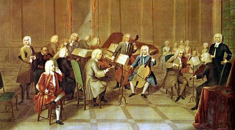 baroque orchestra Early Music, Classical Period, Chamber Music, Music Painting, Baroque Art, Book Illustration Art, Antique Illustration, Music Composers, Big Art