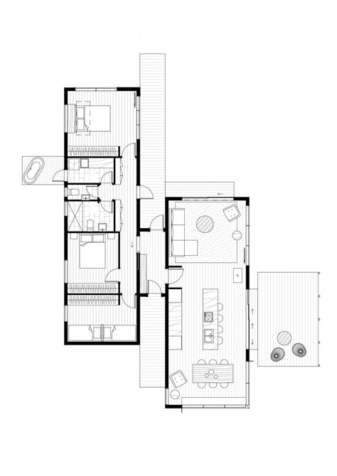 Subsidized Housing, 3d Floor Plans, Home Smell, Architectural Floor Plans, Home Design Floor Plans, Weekend House, House Construction Plan, Container House Plans, 3d Floor