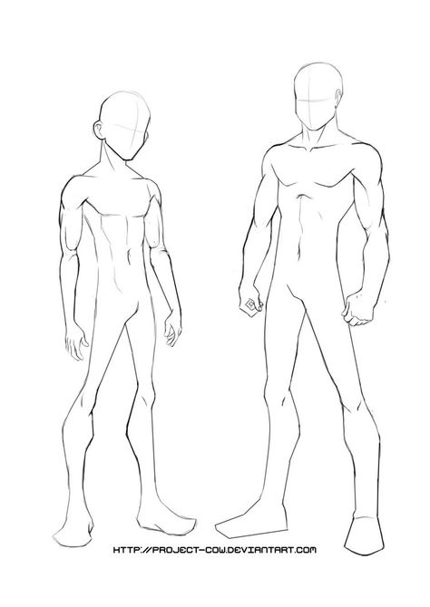 Drawing Body Template, Male Body Drawing, Drawing Anime Bodies, Female Body Paintings, Human Body Drawing, Cartoon Body, Body Template, Sketch Poses, Body Drawing Tutorial