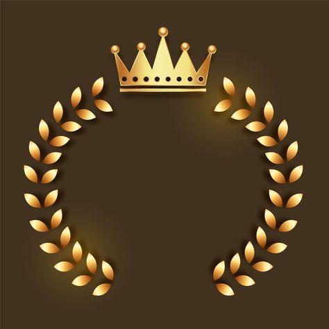 Golden crown emblem with wreath frame | Free Vector #Freepik #freevector #frame #gold #ornament #crown Craft Beer Shop, Horse Logo Design, New Instagram Logo, Red Background Images, Beer Shop, Hair Logo, Gold Ornament, Wine Craft, Wreath Frame