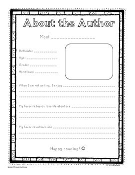 Get to know your authors! Students can easily include this About the Author page in their latest release! About The Author Page Design, Meet The Author Template, About The Author Template, Savannah Animals, Writing Interventions, Meet The Author, About The Author, Teacher Board, African Savannah