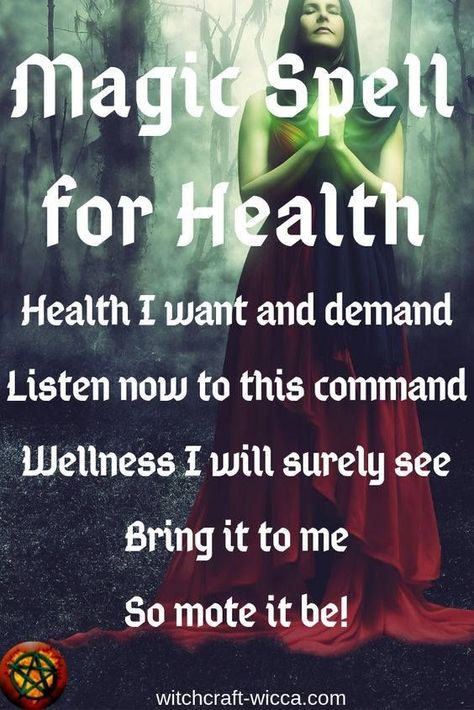 Spell: For Health #wiccan spell #spells that work #healing spell Spell For Health, Dream Life Quotes, Health Spell, Healing Spell, Spelling Online, Wiccan Books, Real Love Spells, White Magic Spells, Witchcraft Spells For Beginners