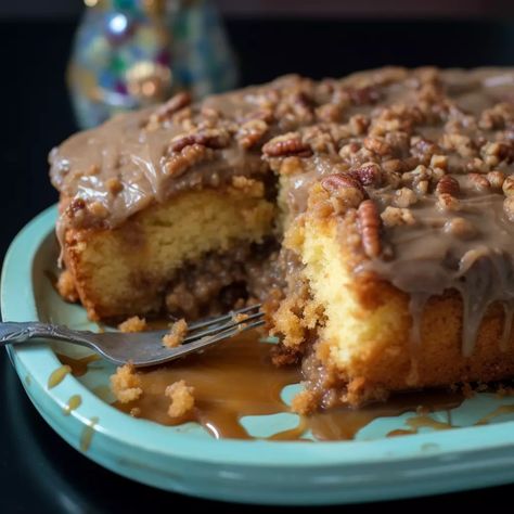 Granny Cake Granny Cake Recipe, Granny Cake, Best Cake Ever, Cake Base, Warm Cake, Pound Cakes, Crunchy Pecans, Coffee Cake Recipes, Pineapple Cake