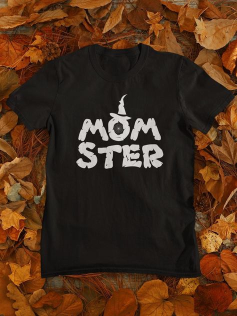 Cool Momster Shirt rick Or Treat Shirts Funny Halloween Mom | Etsy Christian Halloween Gifts, K9 Handler, Christian Halloween, Christian Fall, Christian Shirts Designs, Church Signs, Dog Groomer, Halloween T Shirts, Belgian Malinois