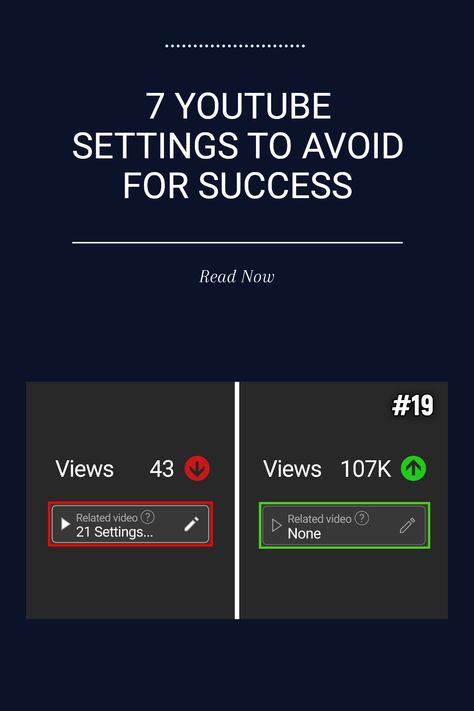 Maximize your YouTube channel's potential by steering clear of these 7 critical settings. Avoid mislabeling your content and risking penalties, especially when it comes to content targeted at children. Learn to categorize videos accurately, turn off auto-chapters, and strategize your monetization efforts. Uncover how to optimize end screens and the best upload times based on viewer activity. Use YouTube Shorts effectively to drive traffic to your longer videos Steve Clarke, Youtube Growth, Youtube Analytics, Best Time To Post, Win Win Situation, Free Market, Youtube Shorts, Popular Videos, Turn Off