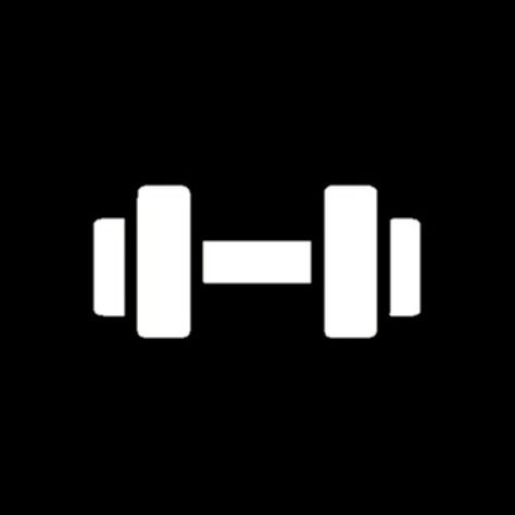 Gym Dumble, Gym Png, Gym Icon, Black App, Png Icons, Physical Activity, App Icon Design, Physical Activities, App Icon