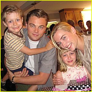 Leonardo DiCaprio with Kate Winslet and her kids. How PERFECT is this? Leonardo Dicaprio Family, Leonardo And Kate, Revolutionary Road, Leo And Kate, Sam Mendes, Leonardo Dicaprio 90s, Young Leonardo Dicaprio, Titanic Movie, Camila Morrone