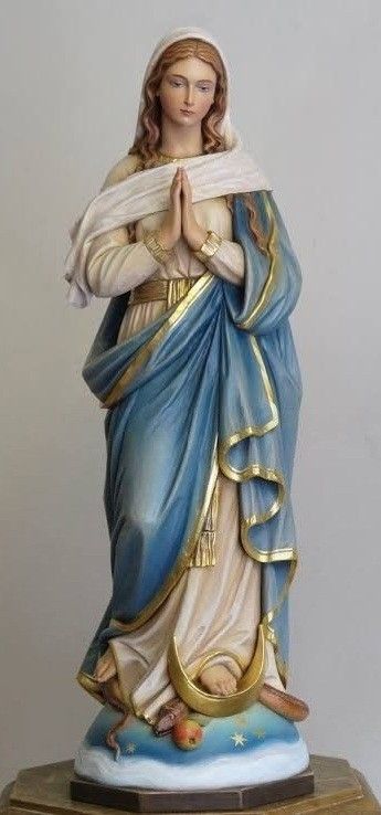 Mary Jesus Mother, Mother Mary Pictures, Blessed Mother Statue, Catholic Wall Art, Jesus Mother, Virgin Mary Art, Mother Mary Images, Cute Ducklings, Virgin Mary Statue