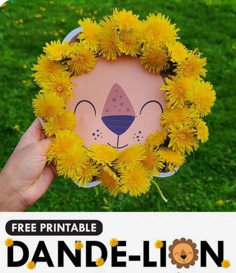 Easter Story Eggs, Lion Flower, Lion Craft, Doily Art, Alphabet Letter Crafts, Gingerbread House Parties, Dandelion Art, Beetlejuice Halloween, Art Activities For Toddlers